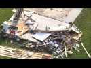 Tornadoes leave trails of destruction in Indiana