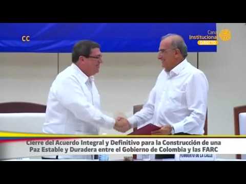 Colombia peace deal ends decades of bloodshed