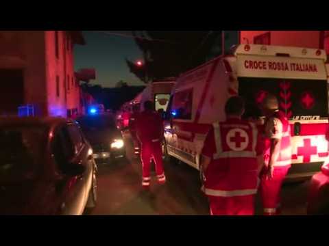 Italy rescuers toil through night; death toll hits 159