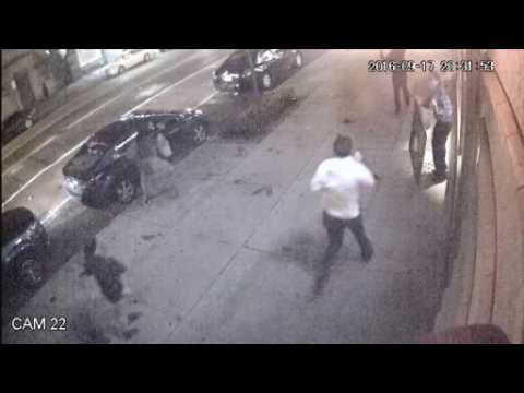 Surveillance video shows moment of NYC blast