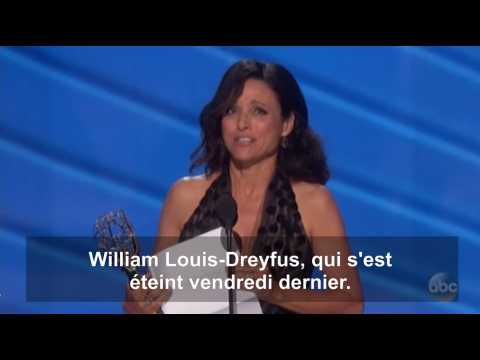 Le touchant hommage à son père de Julia Louis-Dreyfus aux Emmy Awards 2016