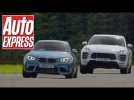 BMW M2 vs Porsche Macan Turbo: odd couple fight it out on track