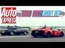 Ferrari 458 Spider vs Lamborghini Aventador Roadster 50th Anniversary - Drag Race Shoot-out