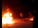 Plusieurs milliers de migrants fuient un camp de Lesbos ravagé par un gigantesque incendie
