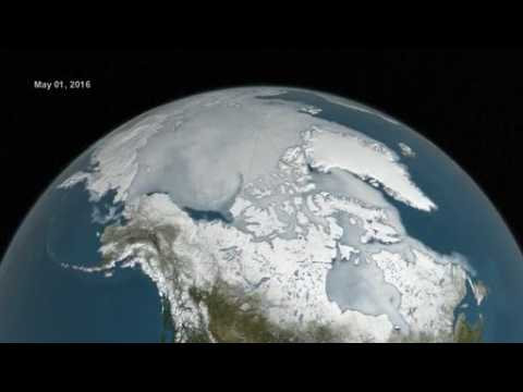 Arctic sea ice cover reaches lowest wintertime maximum extent
