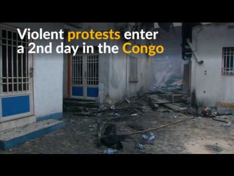 Opposition HQ burnt down as Congo protests intensify