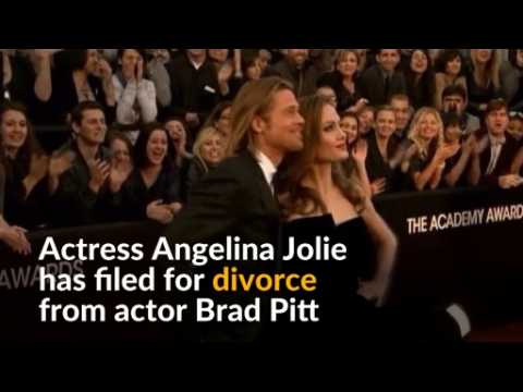 Angelina Jolie files for divorce from Brad Pitt