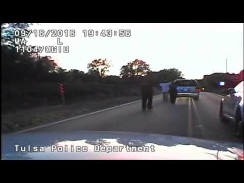 Video shows OK police shooting unarmed black man