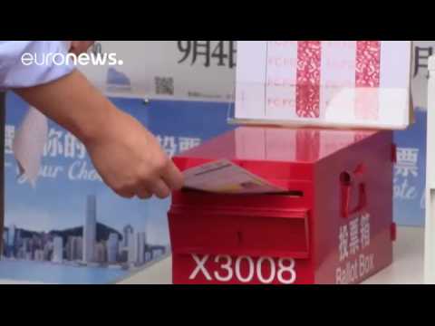 Hong Kong votes in Legislative Council election