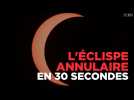 L'éclipse annulaire à La Réunion en 30 secondes