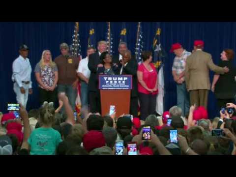 Trump presents 'non-deplorable' supporters