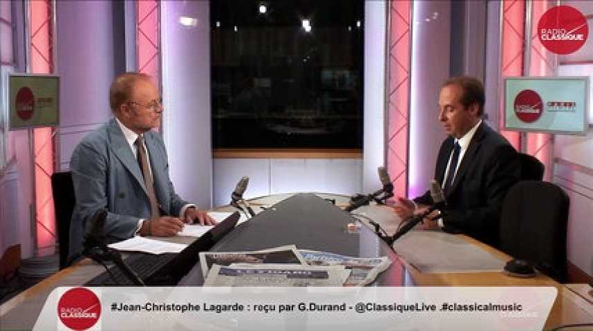 Illustration pour la vidéo "Nicolas Sarkozy dit aujourd'hui des centristes que ça ne ressemble à rien" Jean-Christophe Lagarde