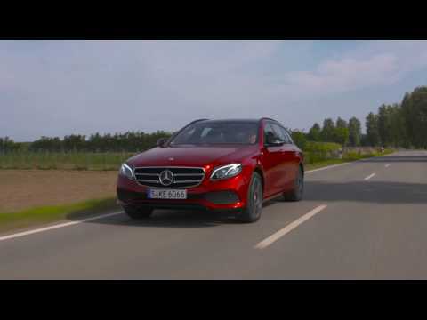 Mercedes-Benz E 220d Estate - Hyacinth Red Driving Video Trailer | AutoMotoTV