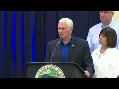 Pence leads moment of silence for 9/11 victims