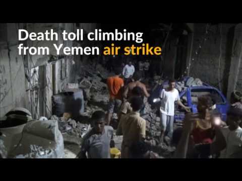 Death toll rises to 26 in Yemen air strike