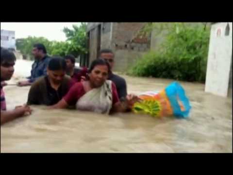 Incessant rains flood India's southern state