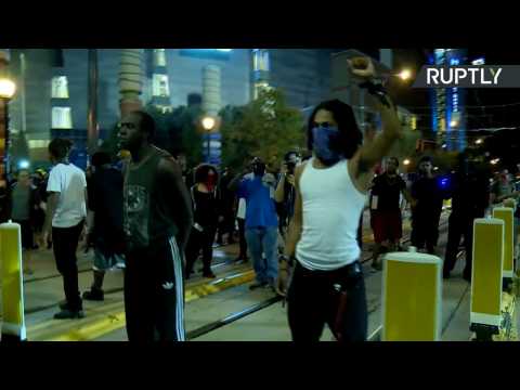 Tear Gas Deployed in Charlotte as Hundreds Protest Keith Scott Killing