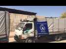 Aid convoy enters rural Damascus with supplies for thousands