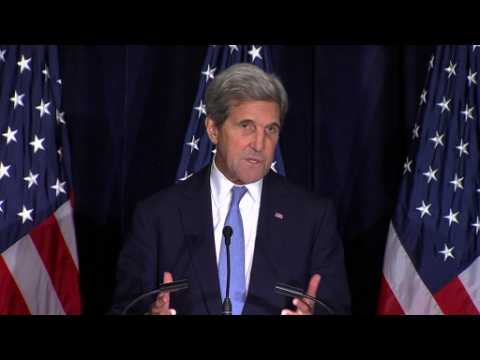 Kerry says there's 'no military solution' to Syrian conflict