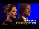 'Brangelina' wax figures separated at London's Madame Tussauds