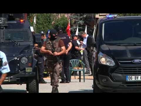 Man shot by Turkish police outside Israeli embassy