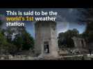 World's oldest weather station opens to public