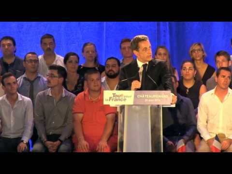 France's Sarkozy kicks off election campaign