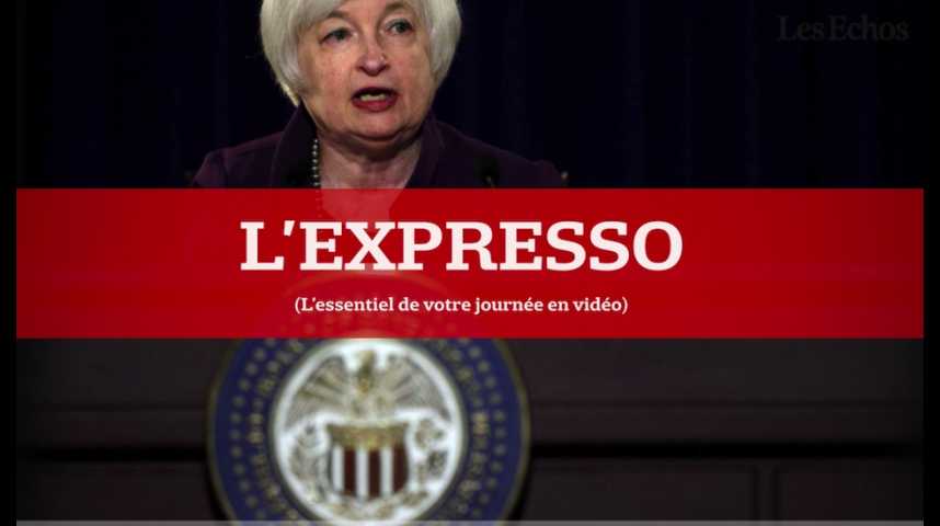 Illustration pour la vidéo L'Expresso du 26 août 2016 : les marchés suspendus au discours de Janet Yellen à Jackson Hole...