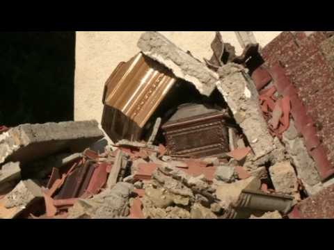 Italian quake hits the living and the dead.