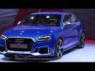 World Premiere Audi RS 3 Sedan at Paris Motor Show 2016 | AutoMotoTV