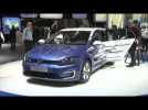 The new Volkswagen e-Golf Touch presented at 2016 Paris Motor Show | AutoMotoTV