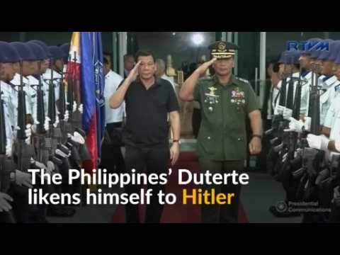 Filipino president 'happy' to slaughter millions of drug users