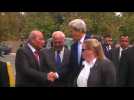 Kerry, Abbas, Abdullah meet in Jordan