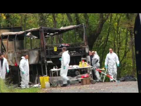First bodies removed from deadly French bus crash