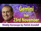 Gemini Weekly Horoscope from 23rd November 2015