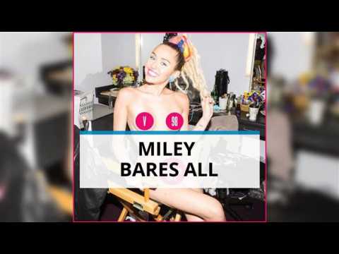 Miley gets naked in V Magazine, inspires drag queens