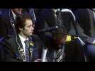 Student's high school speech moves audience to tears