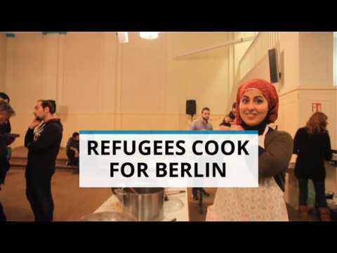 How to beat xenophobia? Serve typical Syrian food