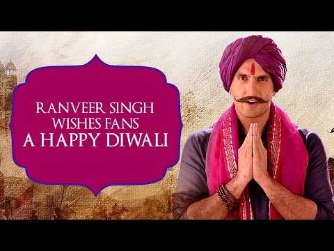 Ranveer Singh wishes fans a Happy Diwali!