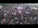 Afghan police fire warning shots as Hazara rally boils over