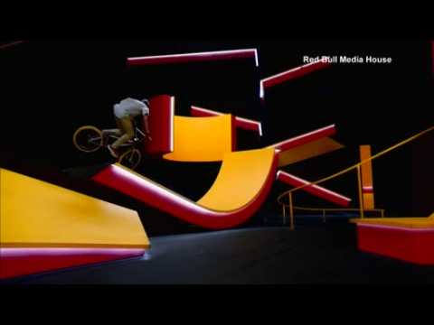 BMX rider showcases top-shelf tricks in an optical illusion production