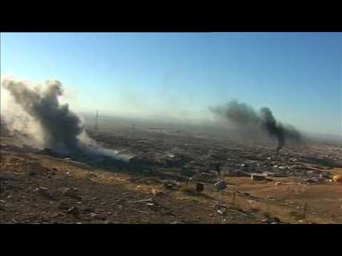 Kurds launch battle to retake Iraqi town of Sinjar from IS