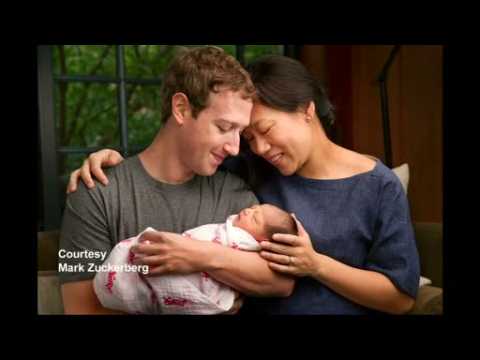 Zuckerberg marks birth with charity pledge