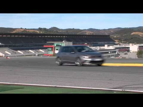 Volkswagen Golf GTI Clubsport Tungston Silver Metallic Driving Video | AutoMotoTV