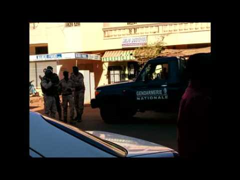 Security forces attend Bamako hotel siege