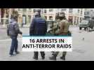 Brussels Lockdown: 16 arrests in anti-terror raids