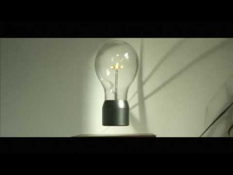 Swedish company creates levitating light bulbs