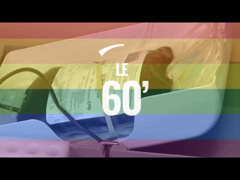 Le 60'. Comment les homos pourront donner leur sang