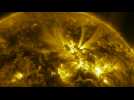NASA releases HD sun video
