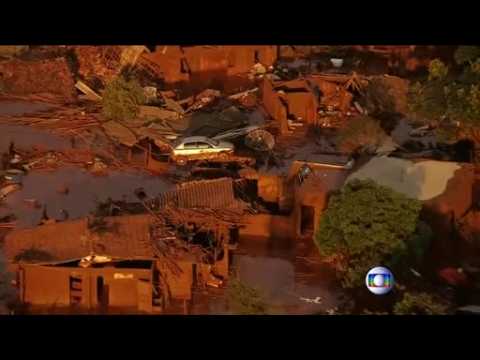 Dam burst at Brazilian mine leaves town devastated